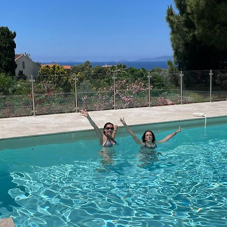 Corsicadream Arone Superbe Appartement Dans Villa, Vue Panoramique Mer, Piscine, Proche Porticcio Pietrosella Buitenkant foto